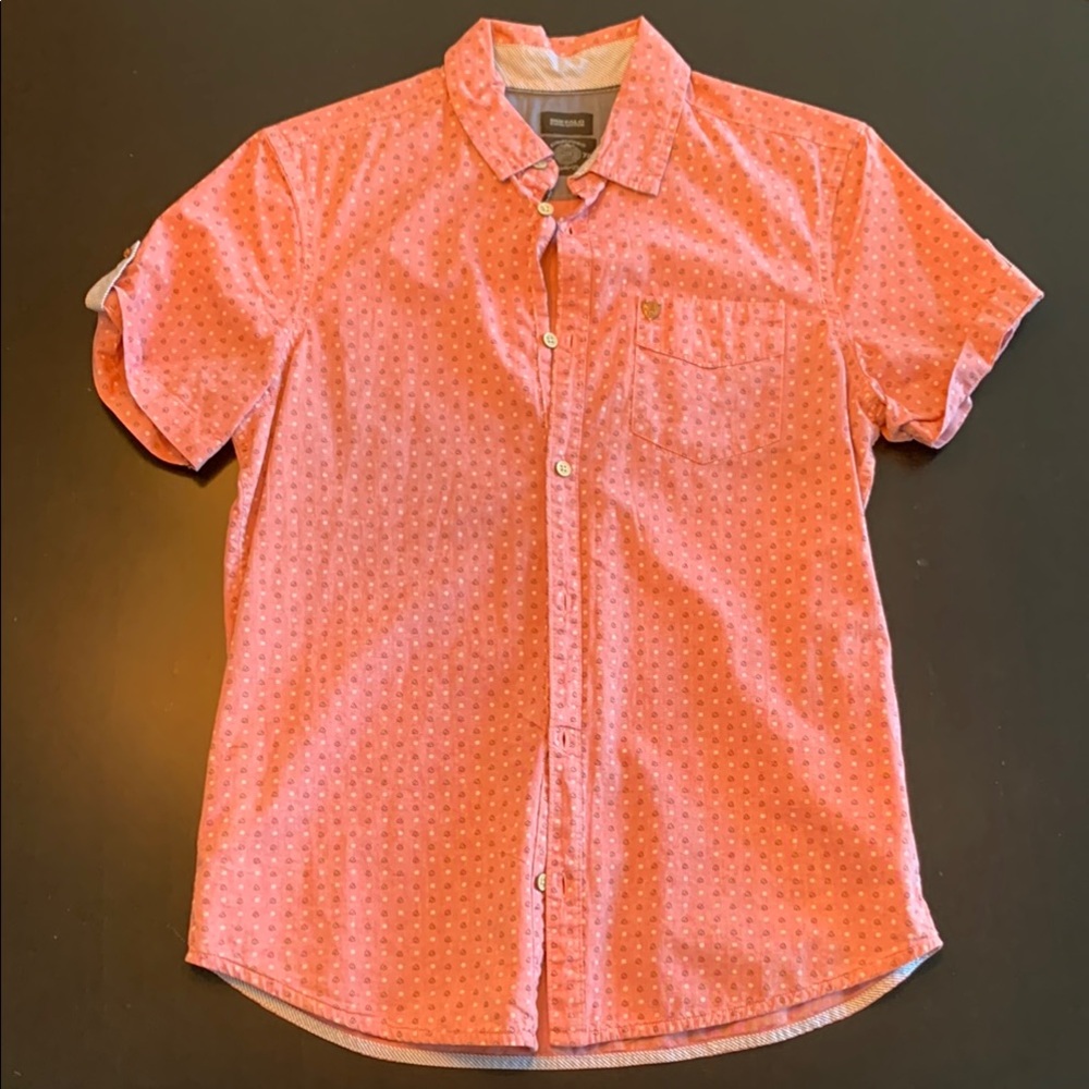Buffalo David Bitton Coral Short Sleeve Shirt